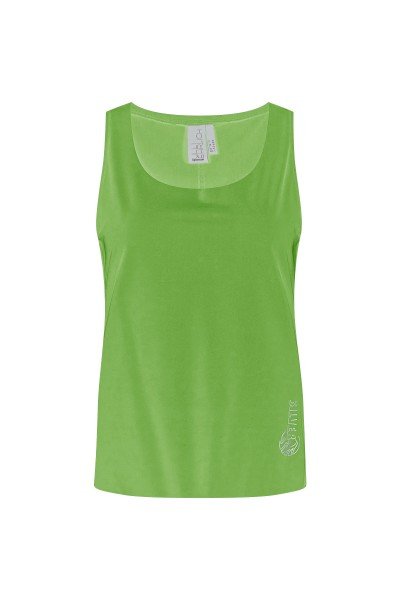 Sleeveless top with a casual cut