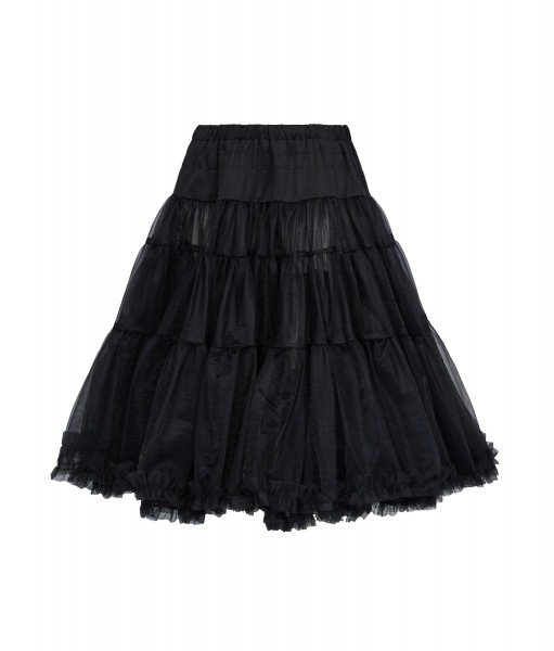 Traditional, midi length, layered petticoat