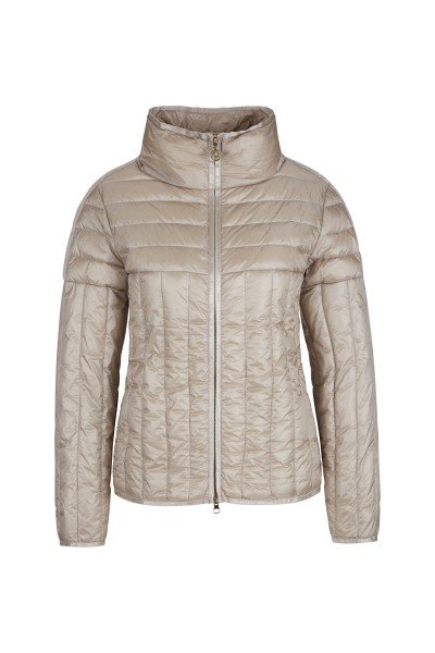 Lightweight down jacket with fashionable stand-up collar
