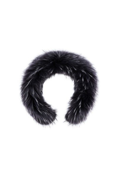 Real fur trimmings with bright Finnraccoon tips