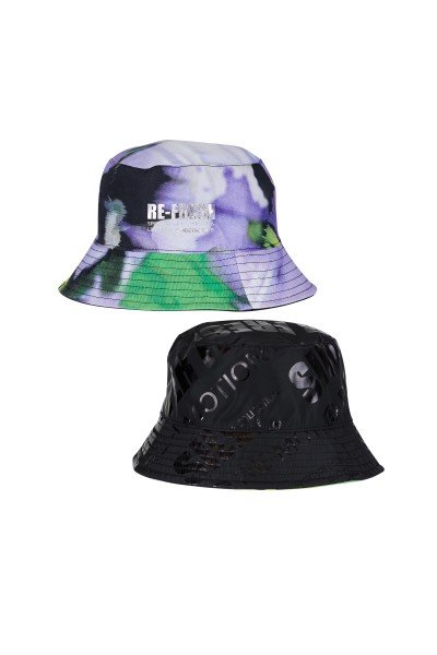 Reversible bucket hat with great prints