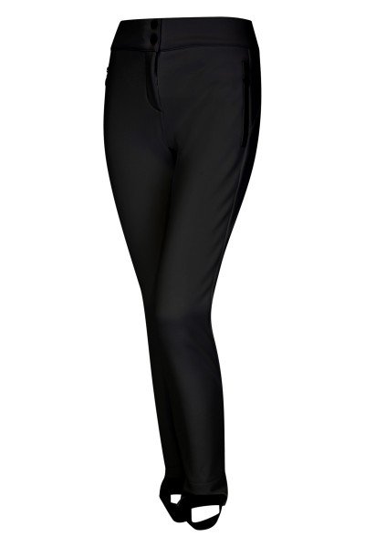 Stretch trousers with high waist