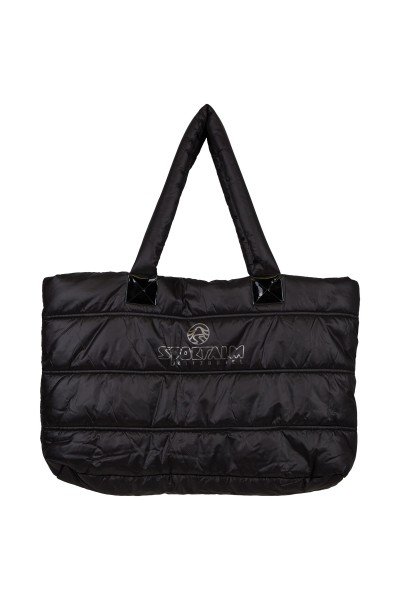 Fashionable nylon bag with Sportalm logo foil print