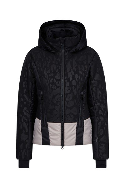 Ski jacket with leo pattern
