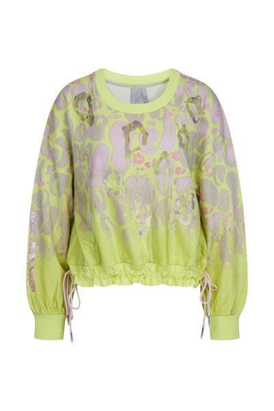 Sweat shirt with all-over print