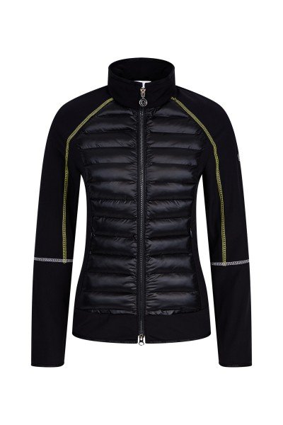 Outdoor jacket with padded body