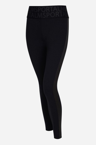 Leggings with wide elasticated waistband