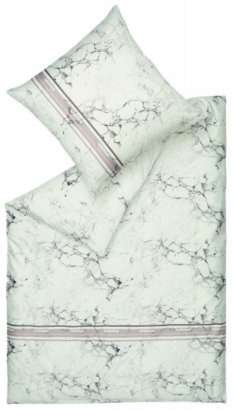 Marble effect bedding 140x200