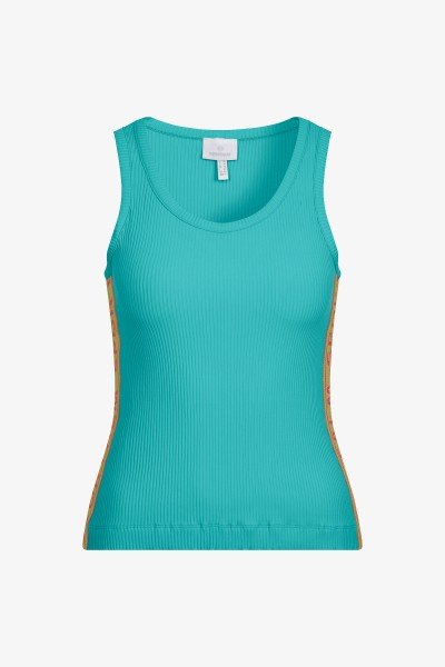 sporty top with logo