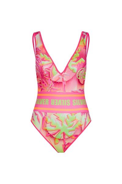 Swimsuit with a V-neckline Cup B