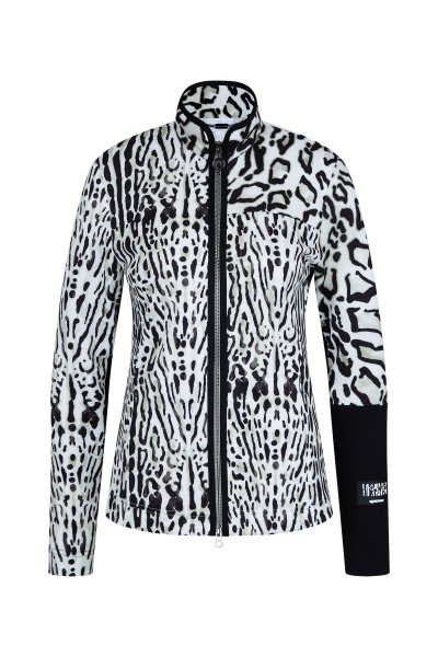Exciting fleece jacket in trendy animal prints