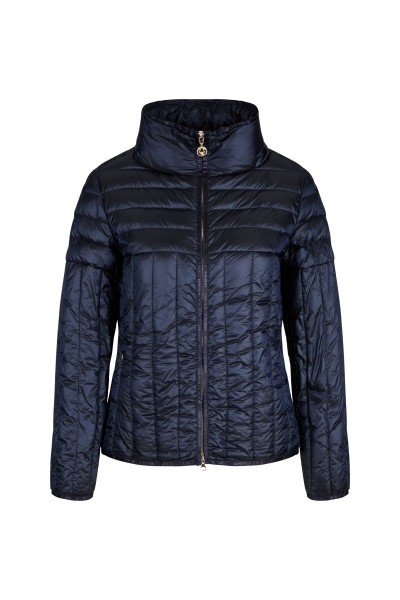 Lightweight down jacket with fashionable stand-up collar