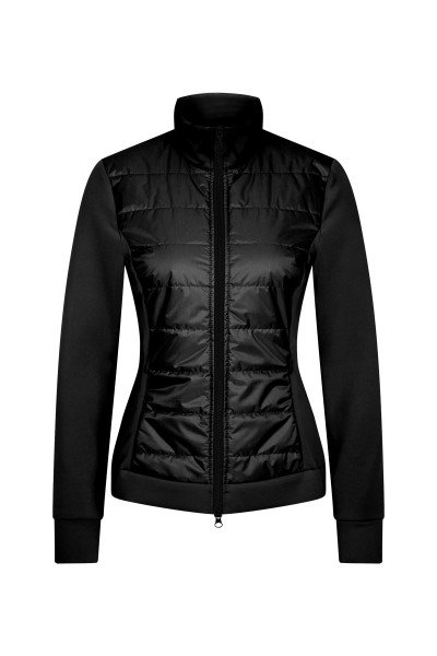 Jacket with quilted nylon 