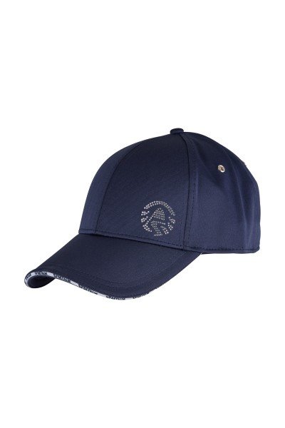 Sporty golf cap with Sportalm rhinestone logo