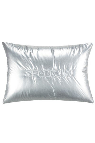 Decorative cushion cover with Sportalm relief embroidery