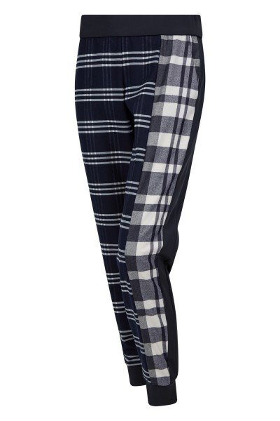  Fashionable jogger pants with 2 different checked designs