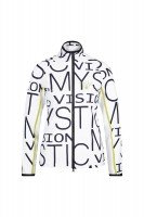 Jersey jacket with all-over wording