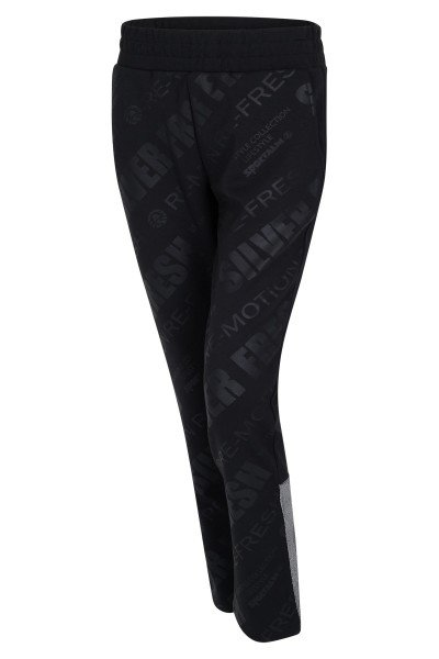 Jogging trousers with metallic details
