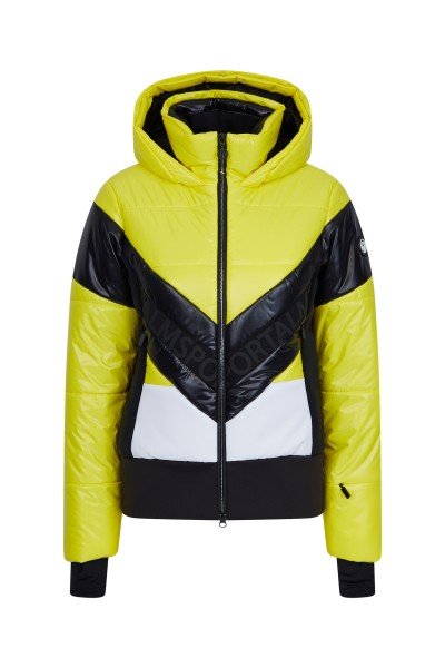 Color block ski jacket