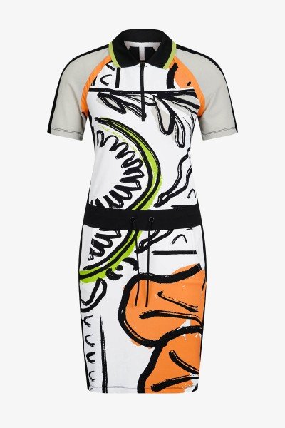 patterned golf dress