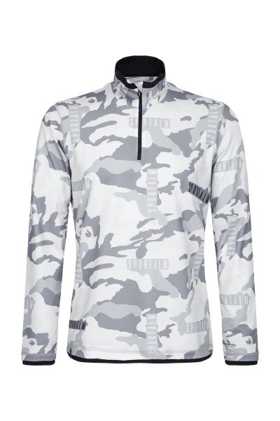 First-layer in tonal camouflage print