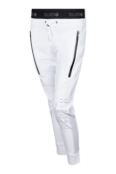 Noble jogging pants with mesh side stripes