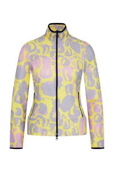 Jersey jacket with all-over print