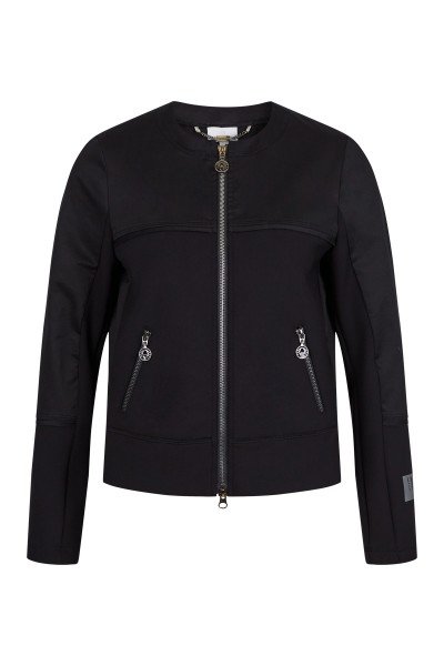 Great fashionable jacket with sporty material mix