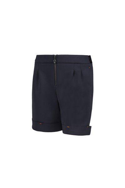 Sporty scuba shorts with trendy neon-coloured accents