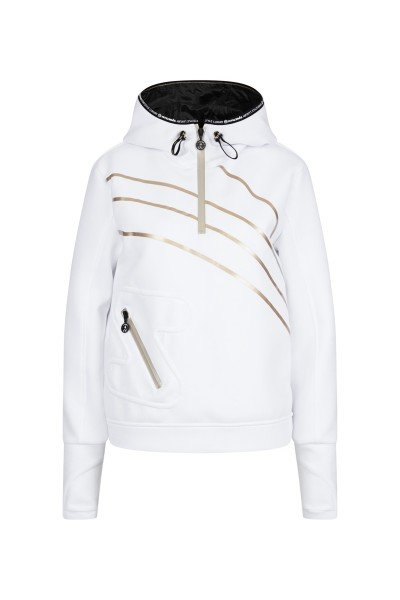 Cool sweatshirt with ice gold accents